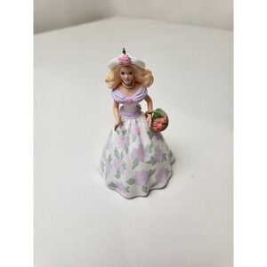 Hallmark KEEPSAKE Ornament Springtime BARBIE Doll New Collector Series 1995 NIB